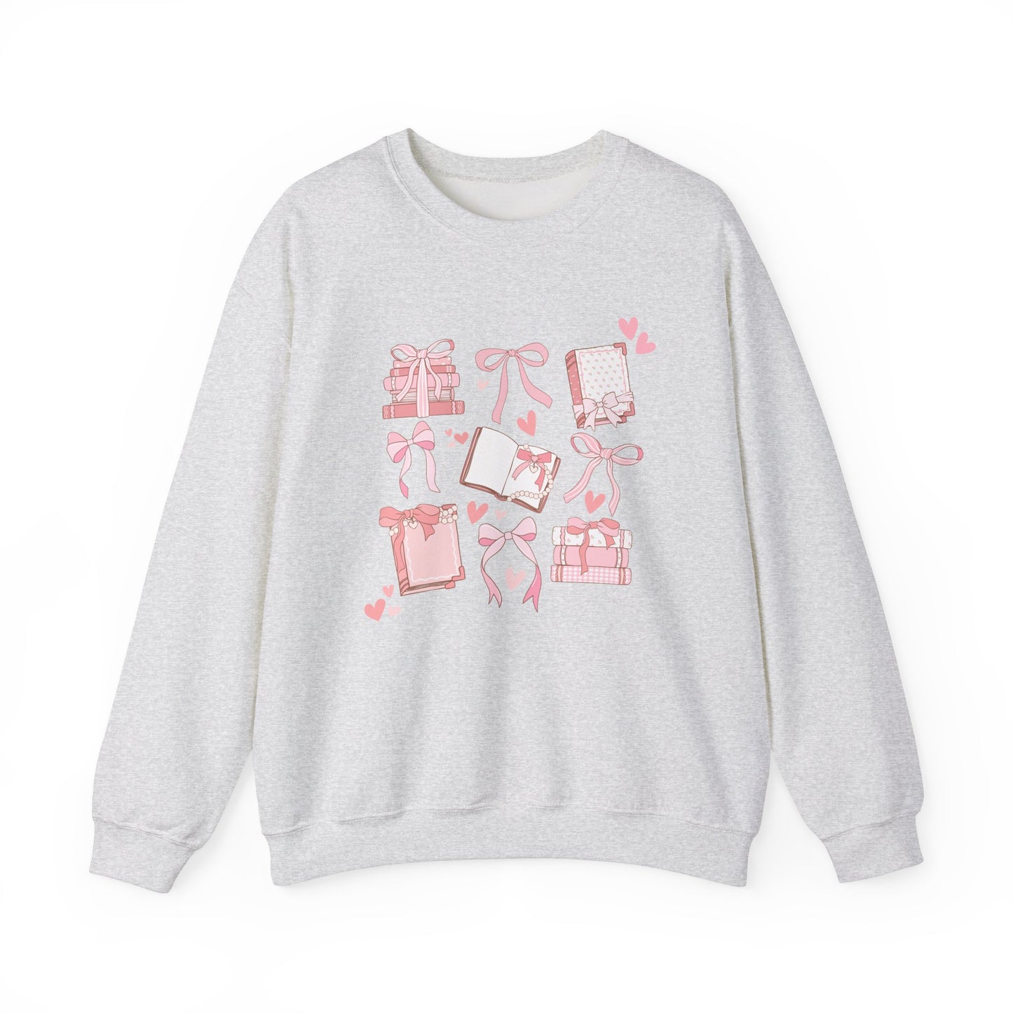 COQUETTE BOOKS sweatshirt, Cute Bow boots, Books coquette Sweatshirt, Pink Ribbon coquette t, pink bow shirt, girly aesthetic ribbon sweater