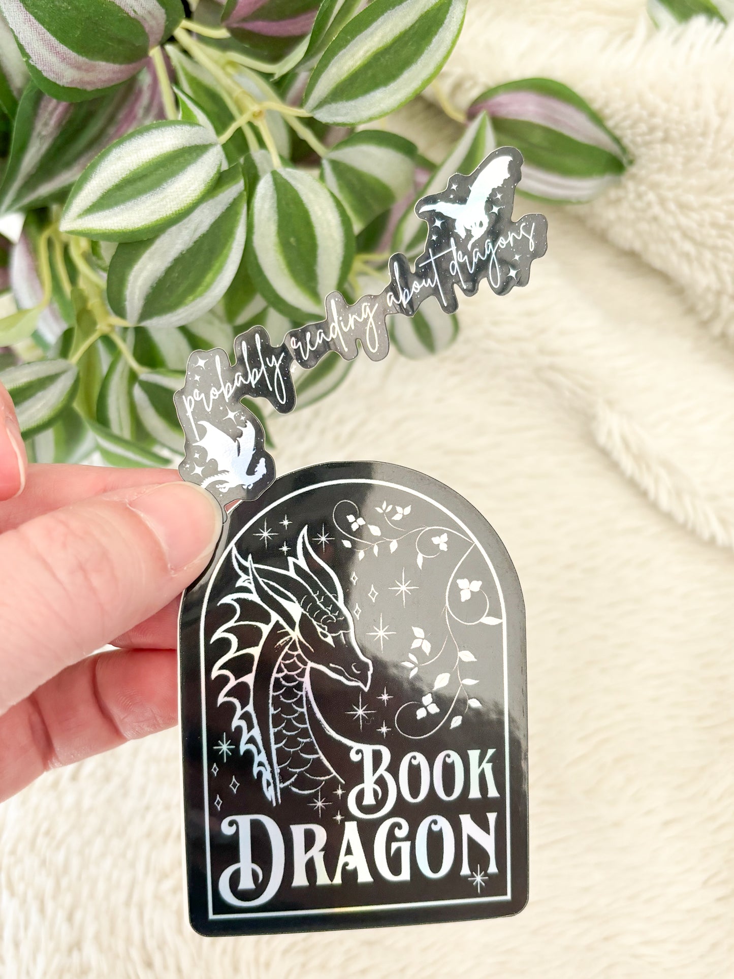 Book Dragon | Bookish | Sticker