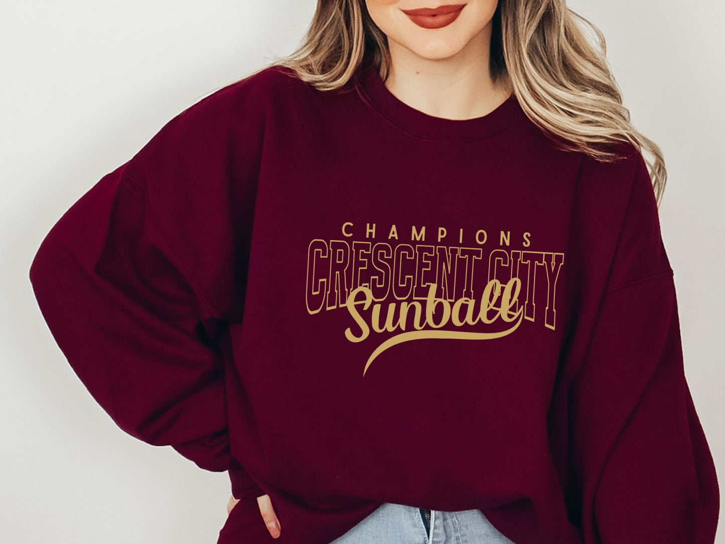 Crescent City Sunball | Bookish | Crewneck Sweatshirt