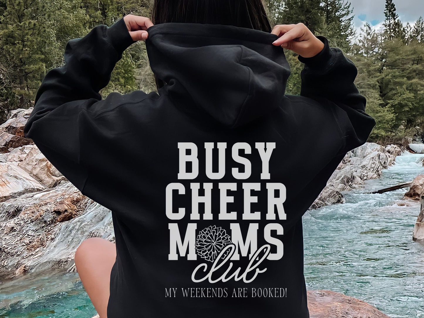 Busy Cheer Moms Club | Sport | Hoodie