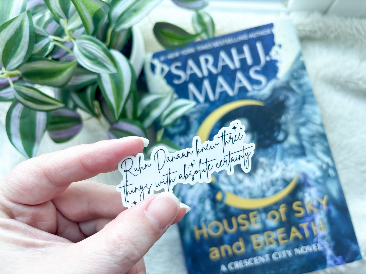 Crescent City | Rhunn Dannan | Bookish | Sticker