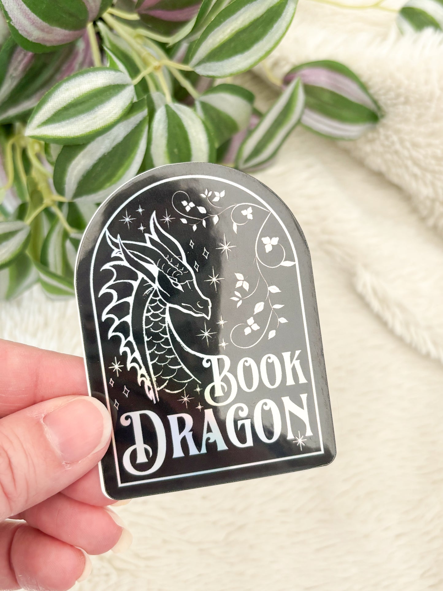 Book Dragon | Bookish | Sticker