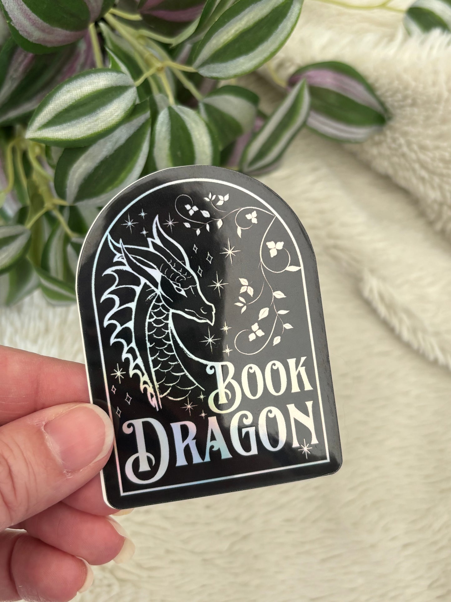 Book Dragon | Bookish | Sticker