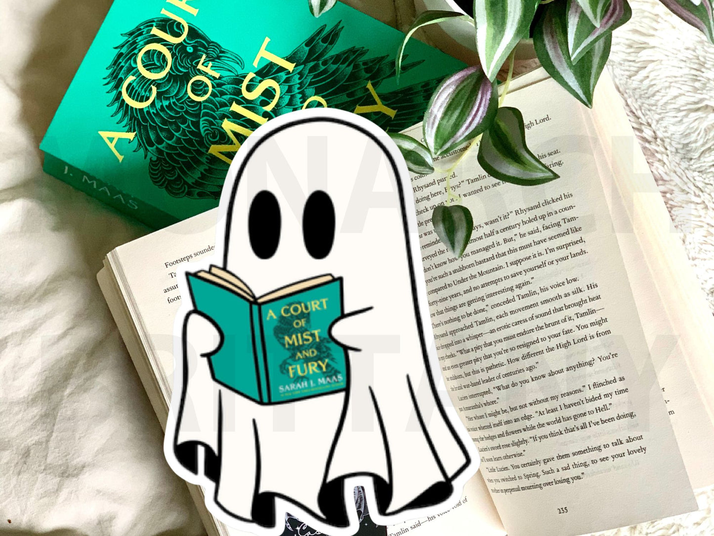 ACOTAR | Ghost | Bookish | Sticker