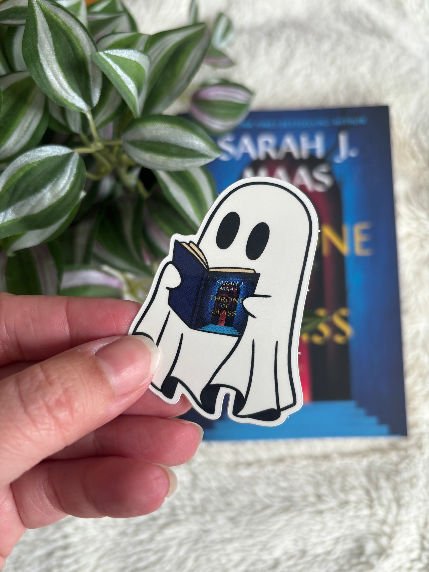 Throne of Glass | Ghost | Bookish | Sticker