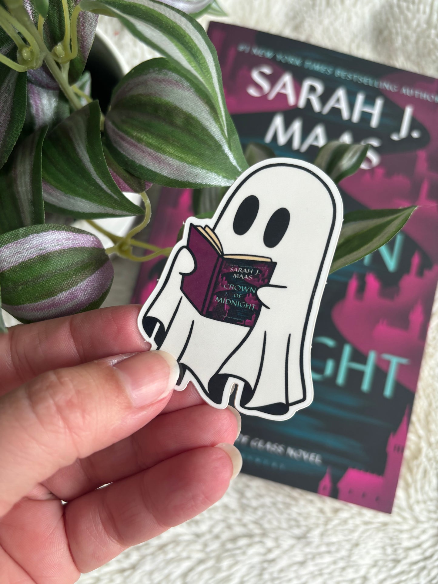 Throne of Glass | Ghost | Bookish | Sticker