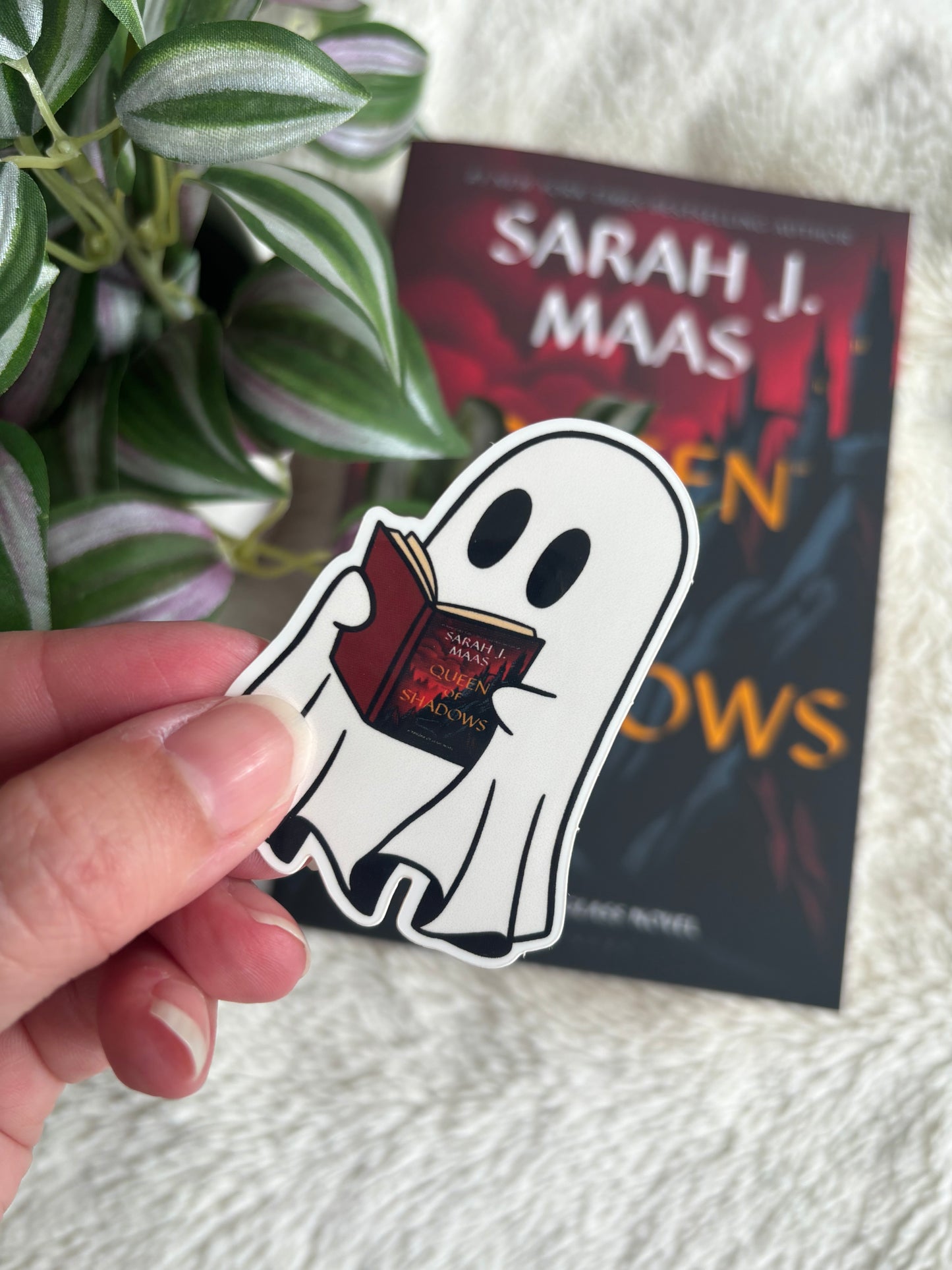 Throne of Glass | Ghost | Bookish | Sticker