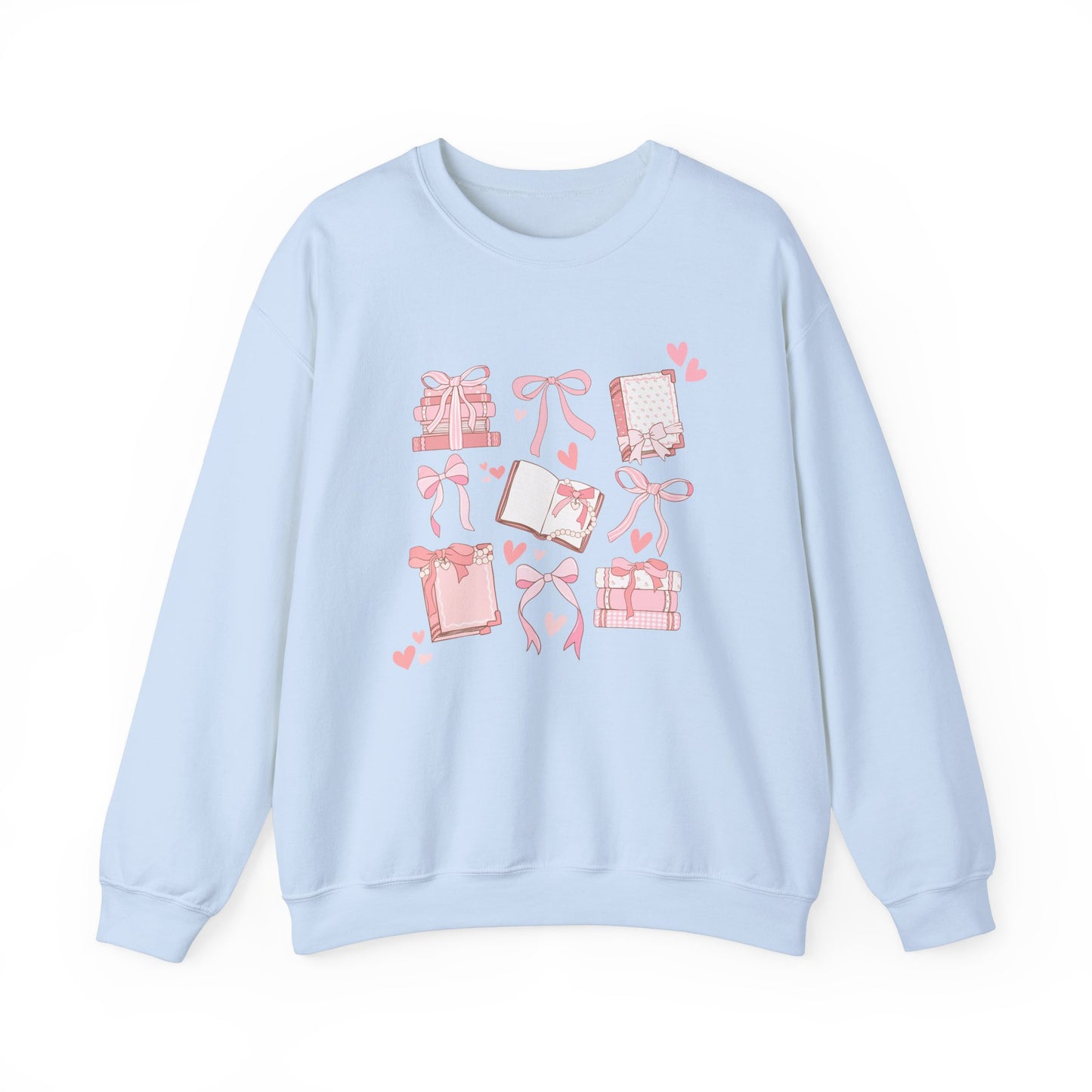 COQUETTE BOOKS sweatshirt, Cute Bow boots, Books coquette Sweatshirt, Pink Ribbon coquette t, pink bow shirt, girly aesthetic ribbon sweater
