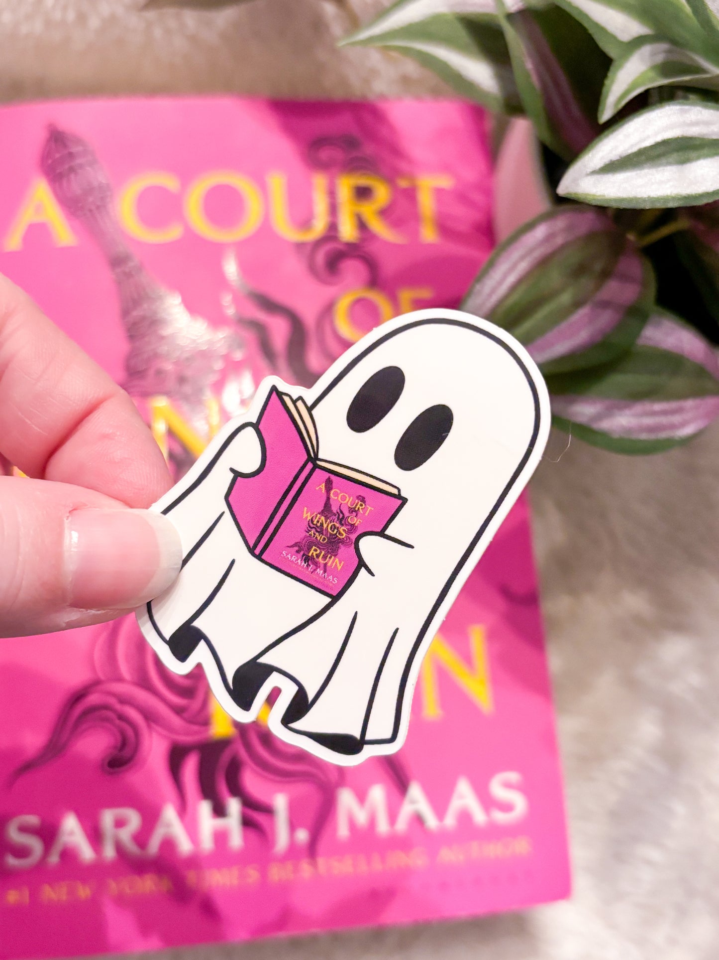 ACOTAR | Ghost | Bookish | Sticker