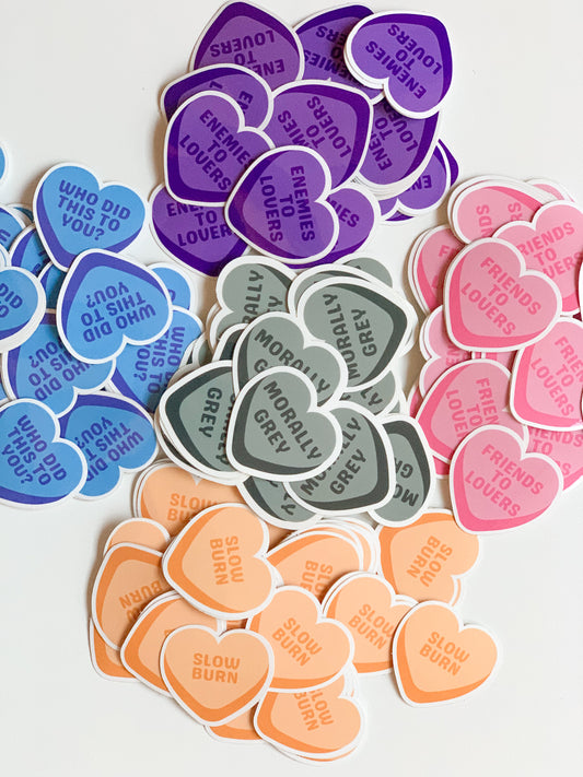 Trope Sweethearts | Bookish | Sticker