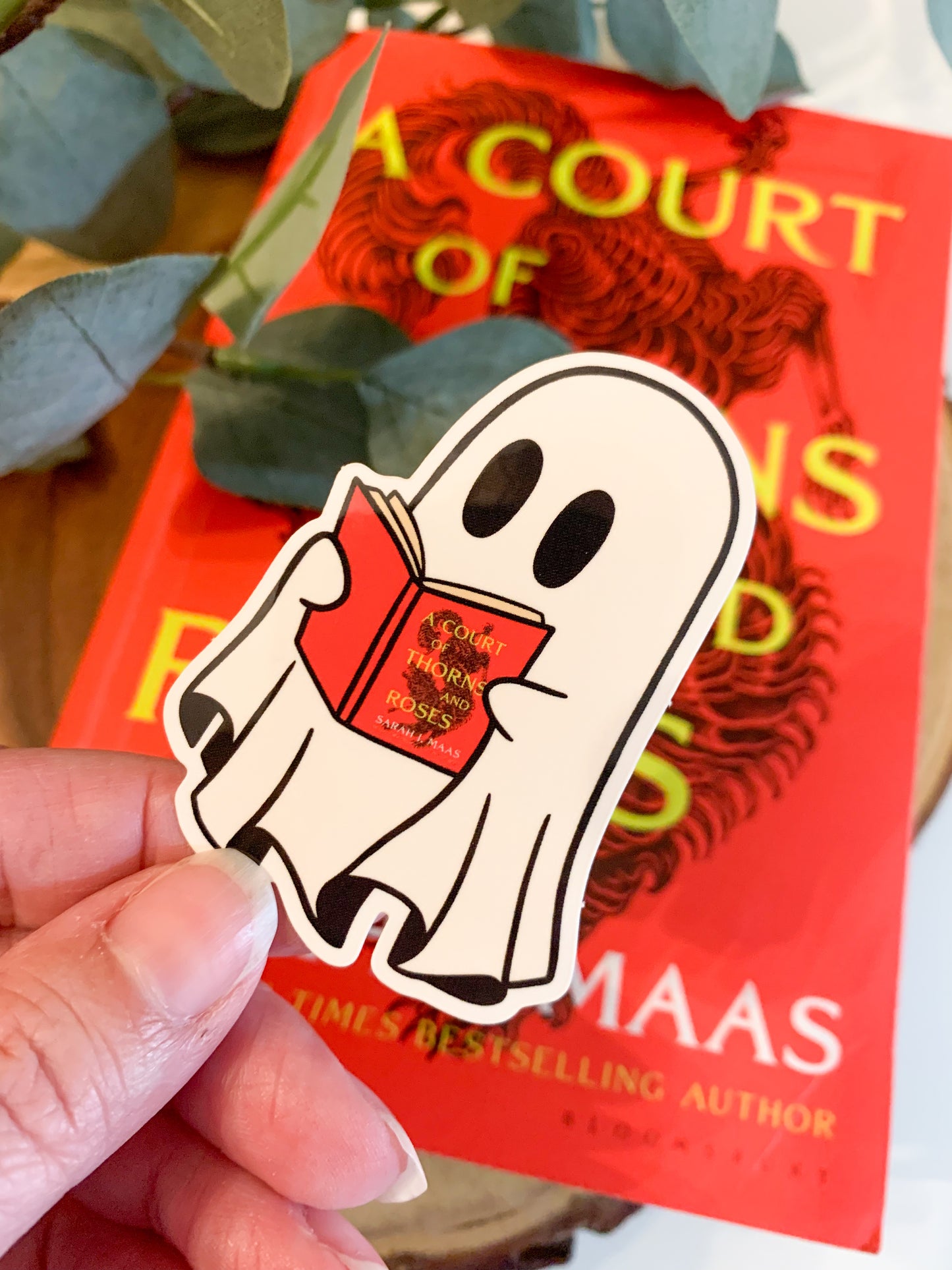 ACOTAR | Ghost | Bookish | Sticker