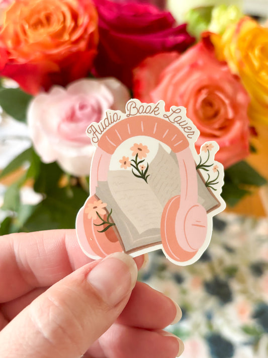 Audio Book Lover | Bookish | Sticker