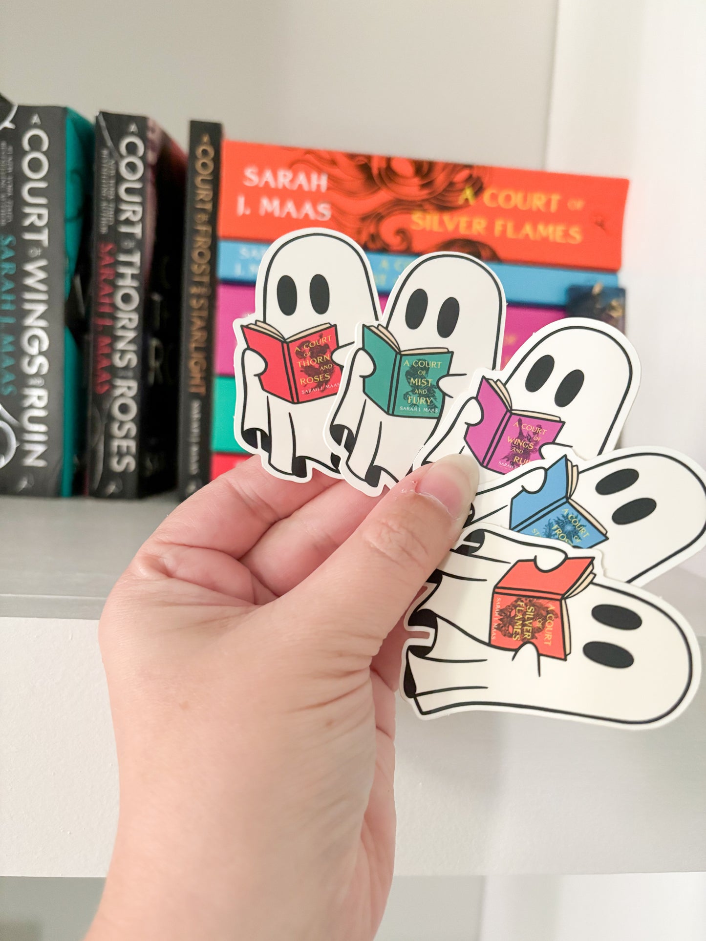 ACOTAR | Ghost | Bookish | Sticker